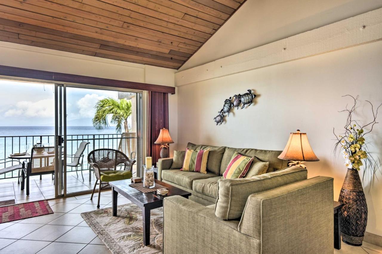 Beachfront Lahaina Condo - Featured On Hgtv! Кахана Экстерьер фото