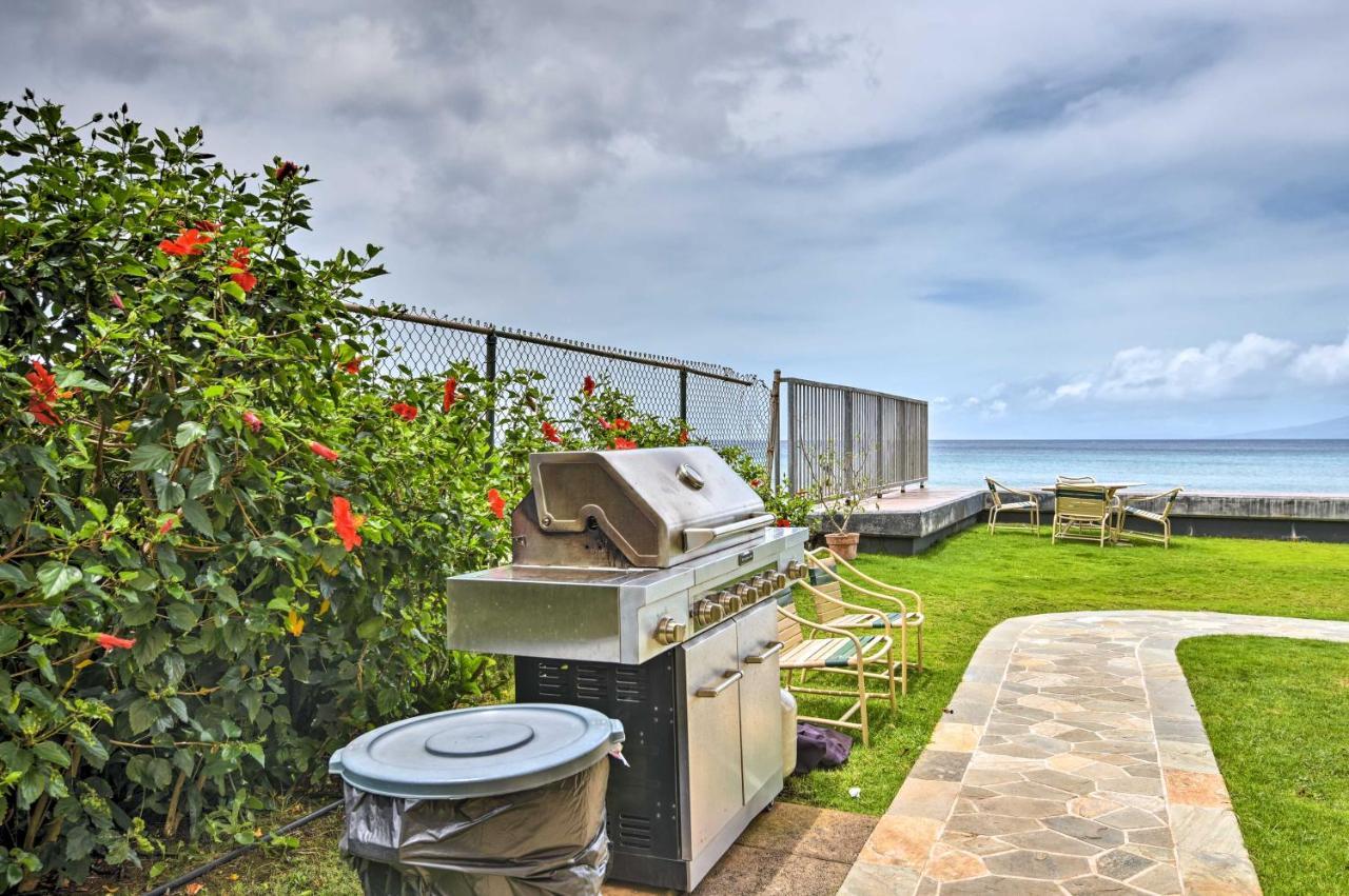 Beachfront Lahaina Condo - Featured On Hgtv! Кахана Экстерьер фото